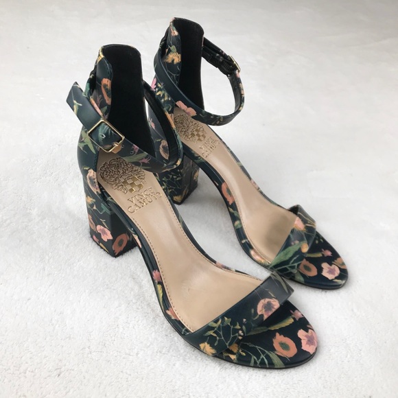 Vince Camuto block heel sandals - Picture 3 of 6